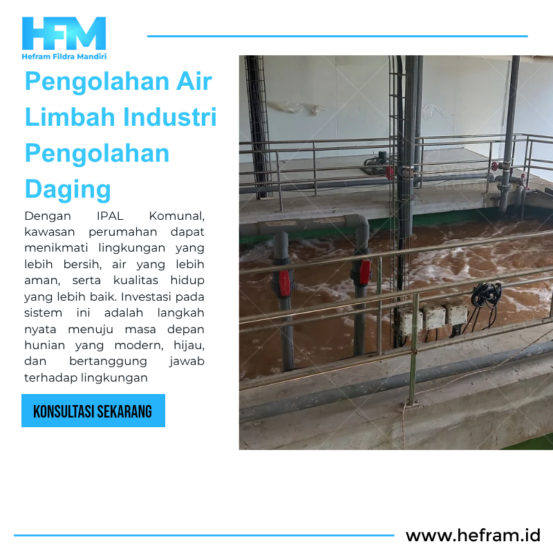Pengolahan Air Limbah Industri Pengolahan Daging